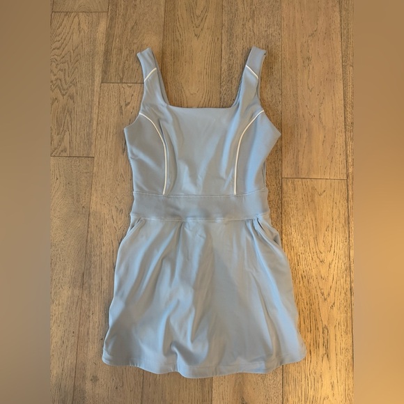 TravisMathew Women's Royal Treatment Moveknit Dress Medium Blue $139 - Picture 3 of 5